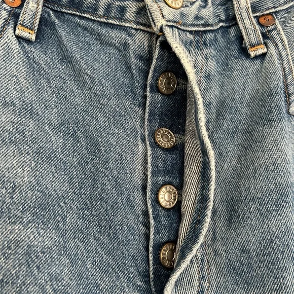 Agolde Feel Good High Waisted Button Fly Jeans Size 27 - Picture 9 of 15